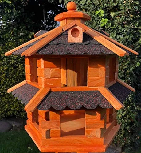 DARLUX Vogelvilla wetterfest in rot von DARLUX