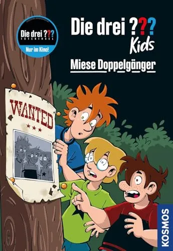 Die drei ??? Kids, 106, Miese Doppelgänger: Ein spannender Fall mit Justus, Peter und Bob in der beliebten Kinderkrimi-Reihe für Kinder ab 8 Jahren.