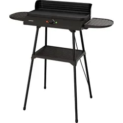 SILVERCREST Elektrogrill SEGS 2200 B2 - Grills: 2400 Watt Standgrill mit großer Grillfläche für köstliche Grillgerichte im Freien oder drinnen, ideal für gesellige Abende.
