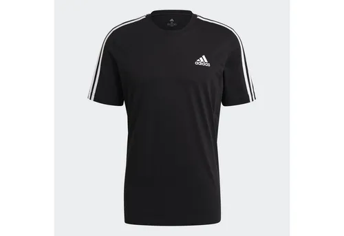 adidas Sportswear Kurzarmshirt M 3S SJ T,BLACK/WHITE weiss-schwarz-pink