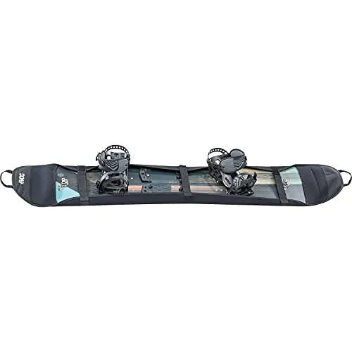 EVOC Herren Board Cover NEOPREN - Snowboard Transporttasche Schwarz, M/L - Snowboard-Tasche aus elastischem Neopren für maximalen Schutz und perfekte Anpassung. Ideal für den sicheren Transport von Winter Equipment, individuell anpassbar dank Klettverschlüssen.