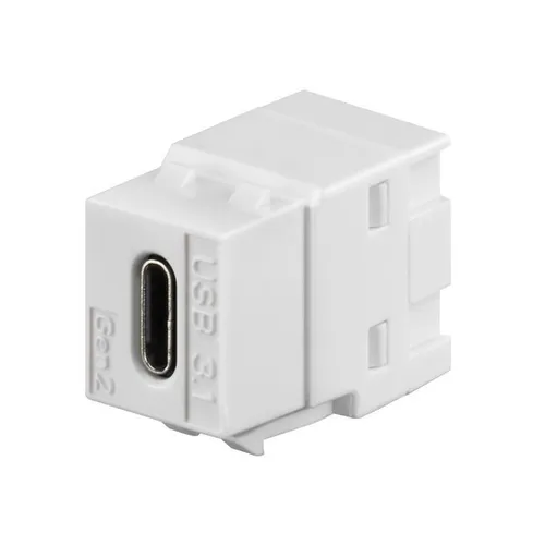 Rutenbeck Buchse für Montageadapter KMK-USB-C 3.1 rw Kommunikationstechnik
