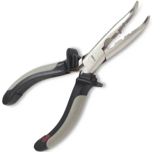 Rapala Curved Fisherman's Pliers 16,5cm - Lösezange für Raubfische, Angelzange