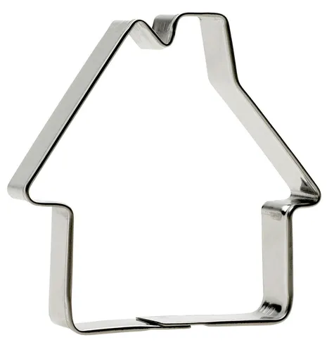 GastroMax Ausstechform Haus Höhe: 70 mm Edelstahl