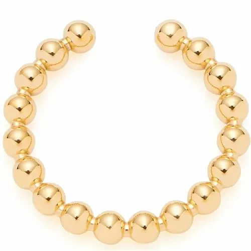 CIAO! BY LEONARDO Ohrklemme Earcuff Lollo CIAO - Eleganter Ohrclip aus massivem Edelstahl in glanzvollem Gelbgold, ideal für jeden Anlass – von Büro bis Party. Perfekt als Geschenk, inklusive stilvollem Organza-Beutel.