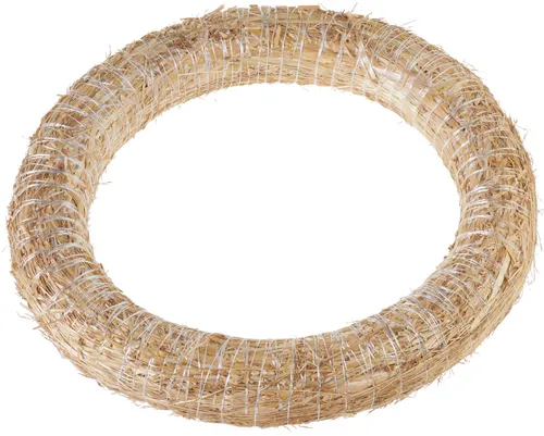 Strohkranz, gebunden, Ø 35 cm