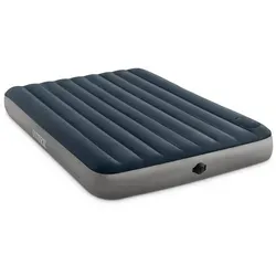 Intex 64783 DuraBeam Standard Queen Luftbett - Komfortables Luftbett (152 x 203 x 25 cm) mit integrierter batteriebetriebener Pumpe, ideal für Camping und Übernachtungen bei Freunden.