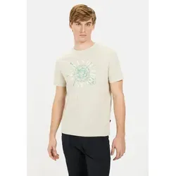 camel active T-Shirt aus Organic Cotton Kurzarm Rundhals beige 5XL (64)