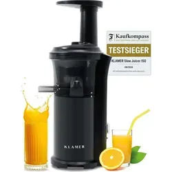 KLAMER Slow Juicer Entsafter mit Rückwärtsgang