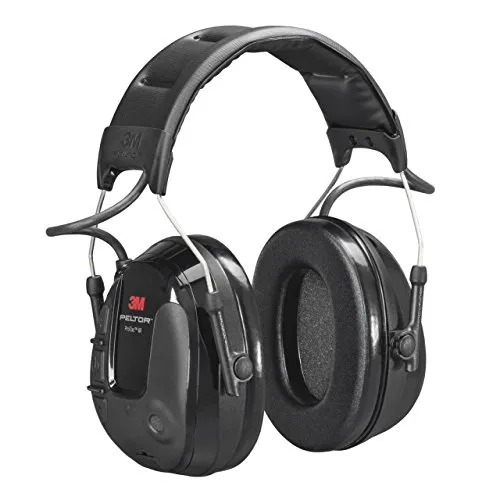 3M Peltor ProTac III Slim Gehörschutz-Headset - Gehörschutz mit SNR 26dB, aktivem Mikrofon und FM-Radio. Ideal für den professionellen Einsatz mit hohem Tragekomfort und robuster Bauweise.