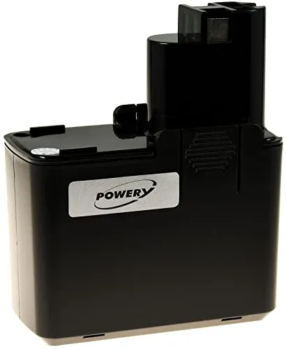 Powery Akku für Bosch Typ 2607335160 - 2000 mAh - Standard-Akkus, leistungsstarker NiMH Akku mit 2000 mAh für zuverlässige Energieversorgung Ihrer Bosch Werkzeuge.