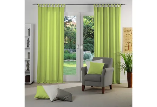 Wirth Vorhang Dim out, Schlaufen (1 St) in gelb von Wirth