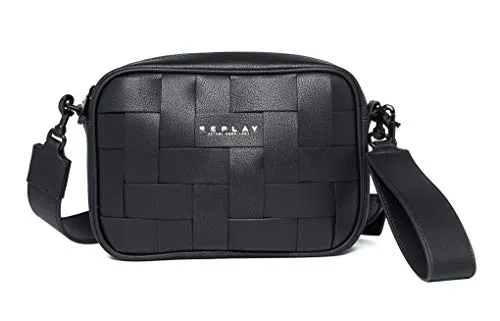 REPLAY Damen FW3104 Umhängetasche, 098 Black