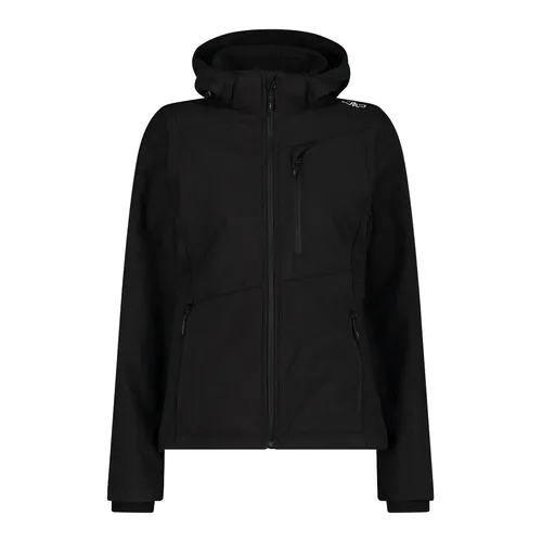 CMP Wanderjacke mit abnehmbaren Ärmeln 33A1776 - Wanderjacke in Basic Black mit abnehmbaren Ärmeln, ideal für wechselhaftes Wetter und vielseitige Einsatzmöglichkeiten.