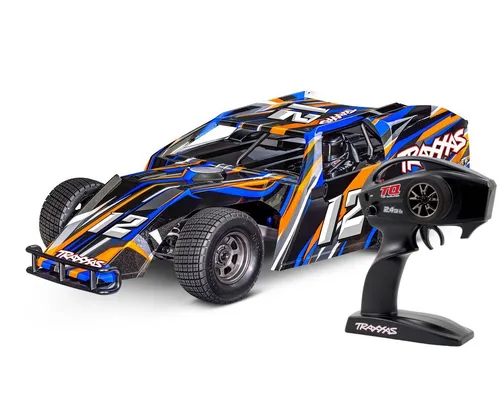 Traxxas 104354-74BLUE Mudboss Slash BL-2S 1:10 RTR Brushless - 1:10 Short Course Truck in Blau, mit leistungsstarkem Brushless-Motor für beeindruckende Geschwindigkeit und Kontrolle, perfekt für Offroad-Abenteuer.