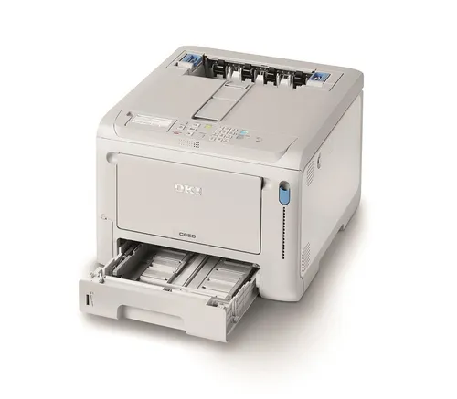 Oki C650dn A4 Farblaserdrucker - 35 Seiten/Minute, Duplexdruck und kostenloses Garantie-Upgrade nach Registrierung