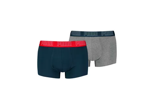 PUMA Trunk PUMA MEN EVERYDAY TRUNKS 2P (2er Pack) mit Logobund