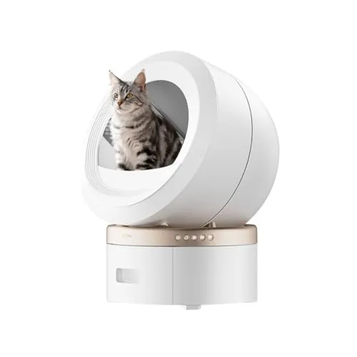 MOVA LR10 Prime Katzentoilette – Automatische Reinigung - Die MeowgicPod LR10 Prime sorgt für ein sauberes Zuhause mit automatischer Reinigung und frischer Luft. Ideal für alle Katzen – bis zu 15 Tage ohne Entsorgung! Leise und praktisch für stressfreie Pflege.