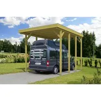 SKAN HOLZ Friesland Einzelcarport 397x555 cm