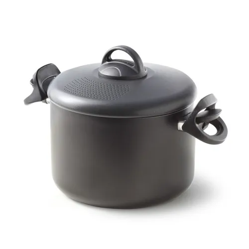 Topf mit Deckel Gebohrt Sieb A 2 Griffe Antihaft 4,5 L Kelche Wein Ø 22 CM