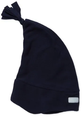 Playshoes Unisex Kinder Fleece-Mütze Wintermütze, Zipfelmütze marine, 51cm