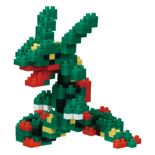 nanoblock - Rayquaza , Pokémon Series Building Kit, 240 pieces (US IMPORT)