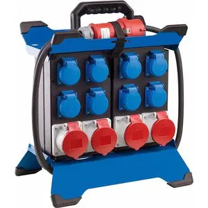 as-Schwabe Stecky Duo 1 - Mobiler Starkstromverteiler 3,4 m, ideal für flexible Energieversorgung unterwegs