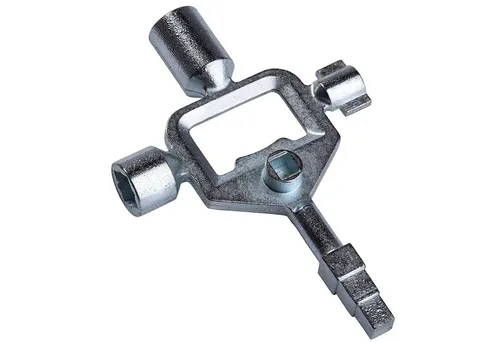 ECI Tools Schaltschrankschlüssel Schaltschrankschlüssel Bauschlüssel ZTBS0010, (1 Stück)