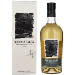 The Six Isles Blended Malt Scotch Whisky VOYAGER 46% Vol. 0,7l - Whisky, harmonischer Blend aus sechs schottischen Inseln mit Aromen von Meeresluft, Torf und Malz – ideal für Genießer und ausgezeichnet mit GOLD bei Meininger's International Spirits Award 2023.