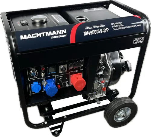 Produktbild MACHTMANN MN9500W-DP-ATS Diesel Stromerzeuger 9,4 KVA