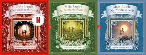 Maja Lunde: Die Schneeschwester, Die Sonnenwächterin & Die Windmacherin + Exklusives Postkartenset - Entdecken Sie die fesselnden Geschichten von Maja Lunde in diesem Buchset und erhalten Sie ein exklusives Postkartenset dazu.