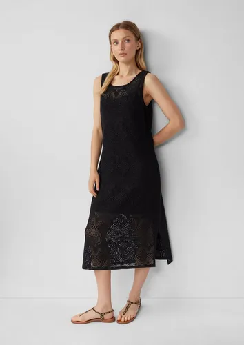 s.Oliver Häkel-Kleid mit Jerseyfutter