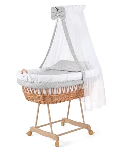 Waldin Stubenwagen-Set XXL, komplett mit Ausstattung von Waldin