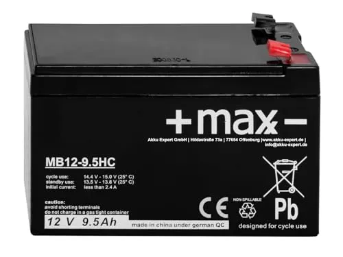 +maxx 12V 9,5Ah AGM Bleiakku
