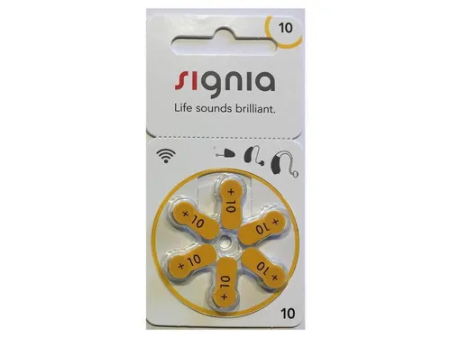 Signia Hörgeräte Batterien 10er-1 Blister