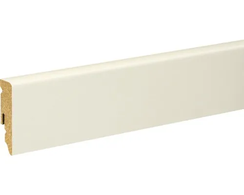 Sockelleiste perlweiß foliert FU062L 2400 x 58 x 15 mm von Weitere