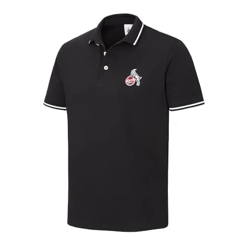 Produktbild 1. FC Köln Poloshirt Ackerstr. Schwarz (3XL)