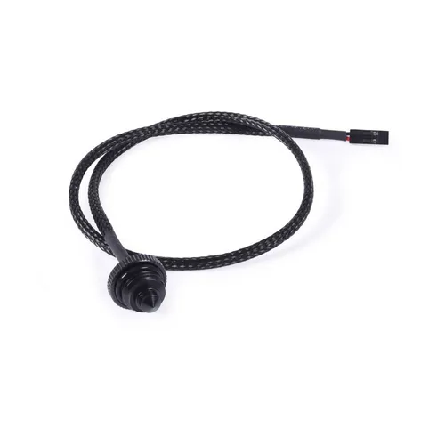 Alphacool Eiszapfen Temperatursensor flach G1/4 - schwarz