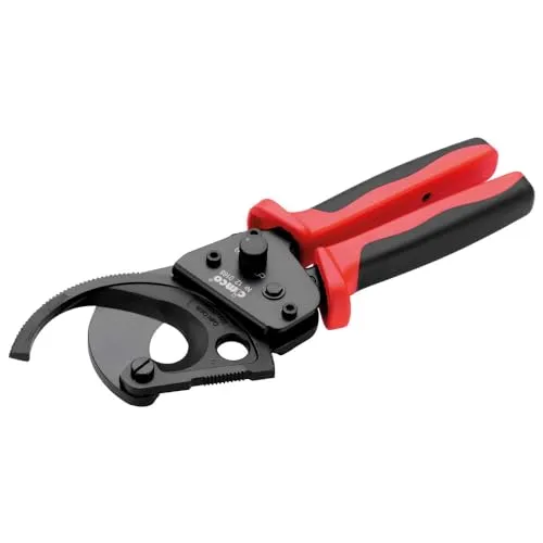 Cimco Kabelschere mech.Ratsche 45mm - Hochwertiger Drahtschneider für präzise Schnitte bis 300qmm, Made in Germany