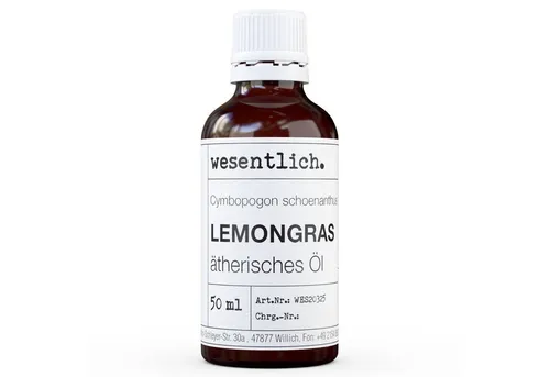 wesentlich. Duftöl Lemongras 50ml - ätherisches Öl