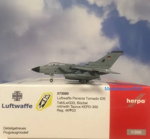 Herpa Wings 1:200  Luftwaffe Panavia Tornado 43+97  573580 Modellairport500