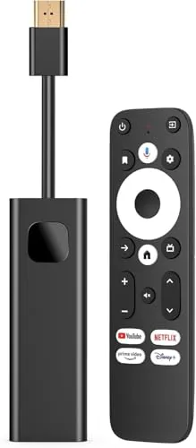 Gigablue Android11 Giga TV Stick 4K PRO - SAT-Receiver mit HDR 60Hz, HDMI 2.1 und perfektem Streaming-Erlebnis in Schwarz