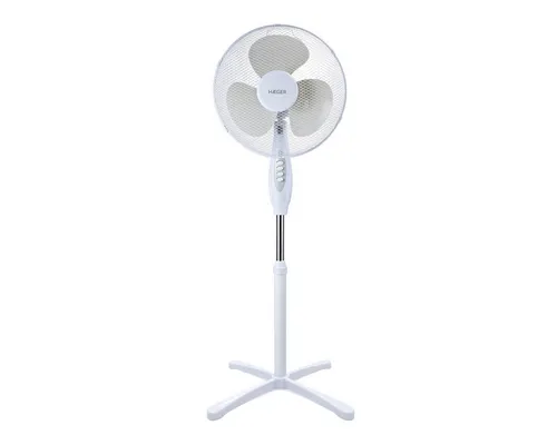 Haeger SF-16W.011A Freistehender Ventilator 45 W - Stand- & Tischventilatoren, leistungsstarker Ventilator mit 45 W für erfrischende Luftzirkulation an heißen Tagen.