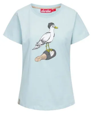 Derbe T-Shirt Sturmmöwin Women skyride/lava smoke von Derbe
