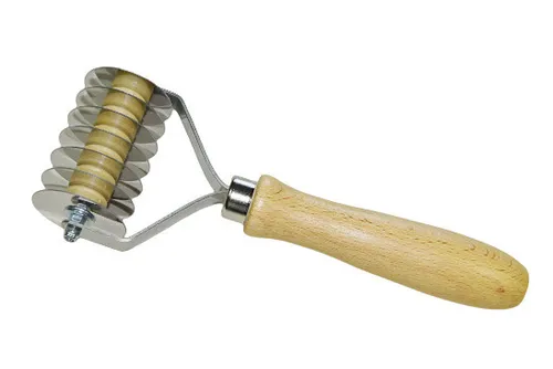 Teigroller, Teigschneider (7 Klingen, glatt)