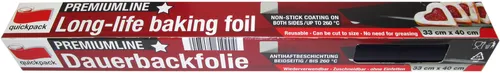 Premiumline Dauerbackfolie 33 x 40 cm beidseitig Antihaftbeschichtet Quickpack