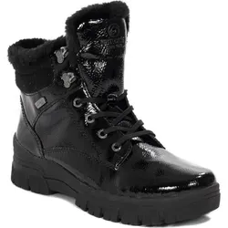 Remonte Damen D0E71 Schneestiefel - Wanderschuhe mit hochwertigem Echtleder, warm gefüttert und wasserabweisender TEX-Membran für optimalen Komfort und Schutz bei winterlichen Bedingungen.