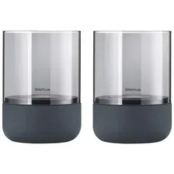 Blomus Windlicht 66255, Calma XS in grau von Blomus