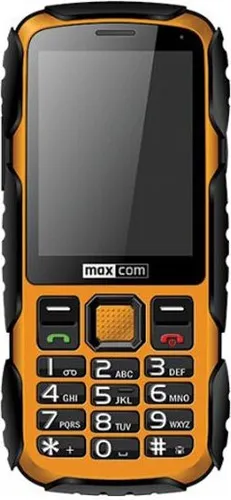 Maxcom Strong MM920 Rugged Amarillo - Robust und wasserfestes Seniorenhandy in Gelb, ideal für raue Bedingungen und einfache Nutzung