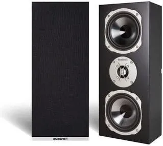 quadral Phase 190 Lautsprecher in Schwarz Seidenglanz von Quadral
